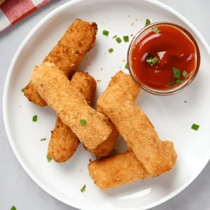 Crispy Mozzarella Sticks